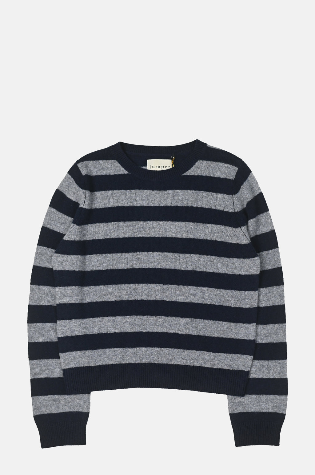 Jumper 1234 Stripe Crew New Navy Cloudy.