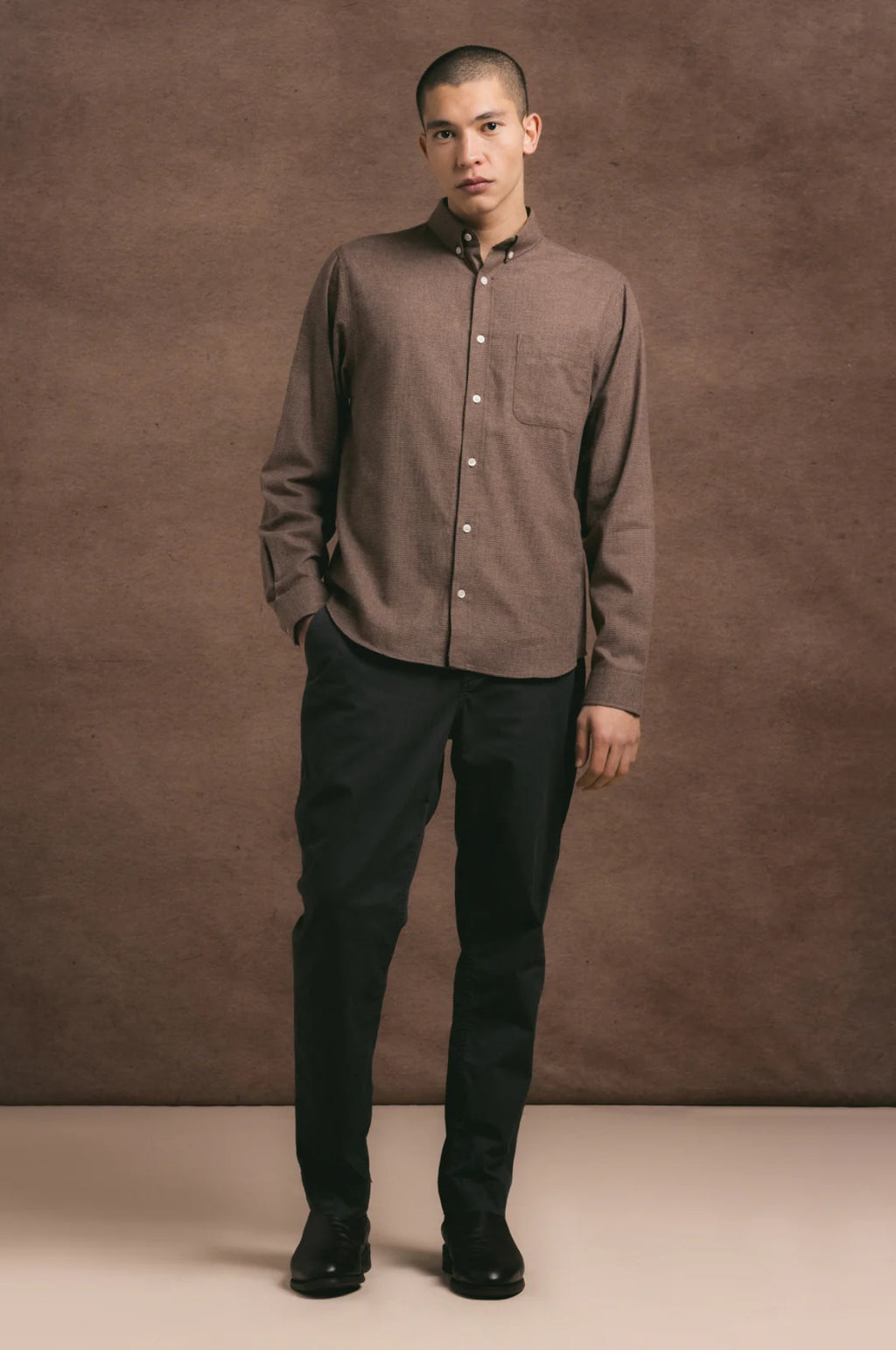 Inverness Trouser Charcoal Twill