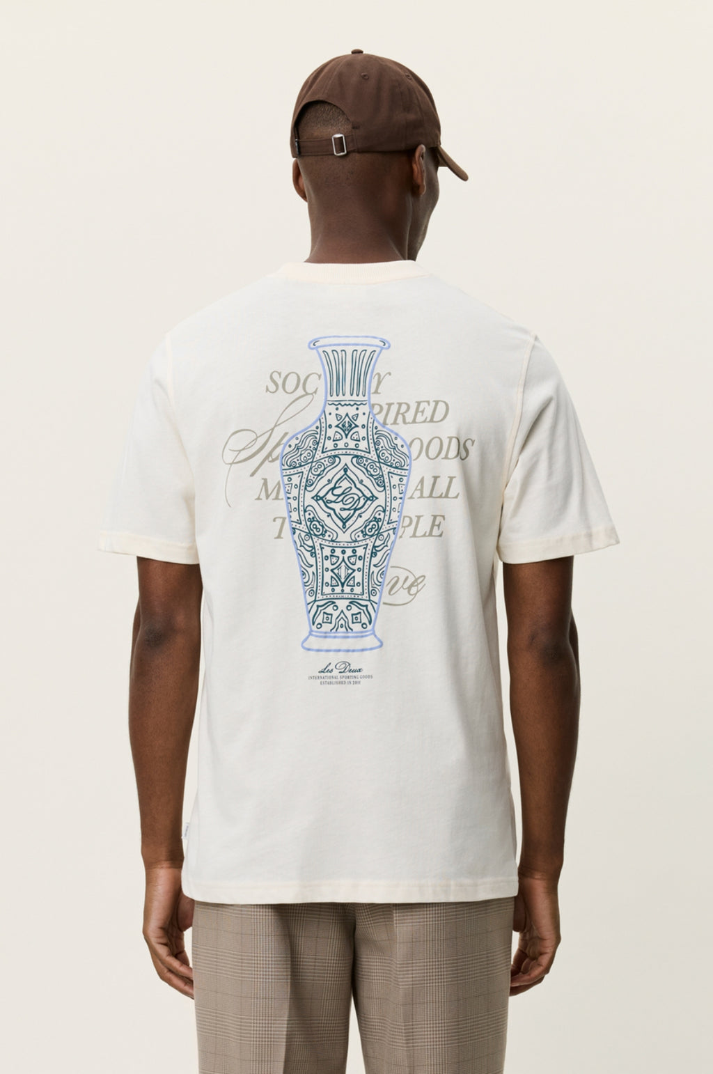 Ben Faience T-Shirt Eggnog White