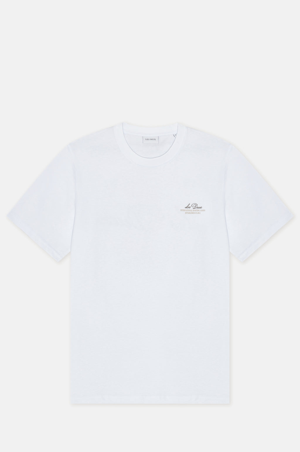 Les Deux Ben Globe T-Shirt White.