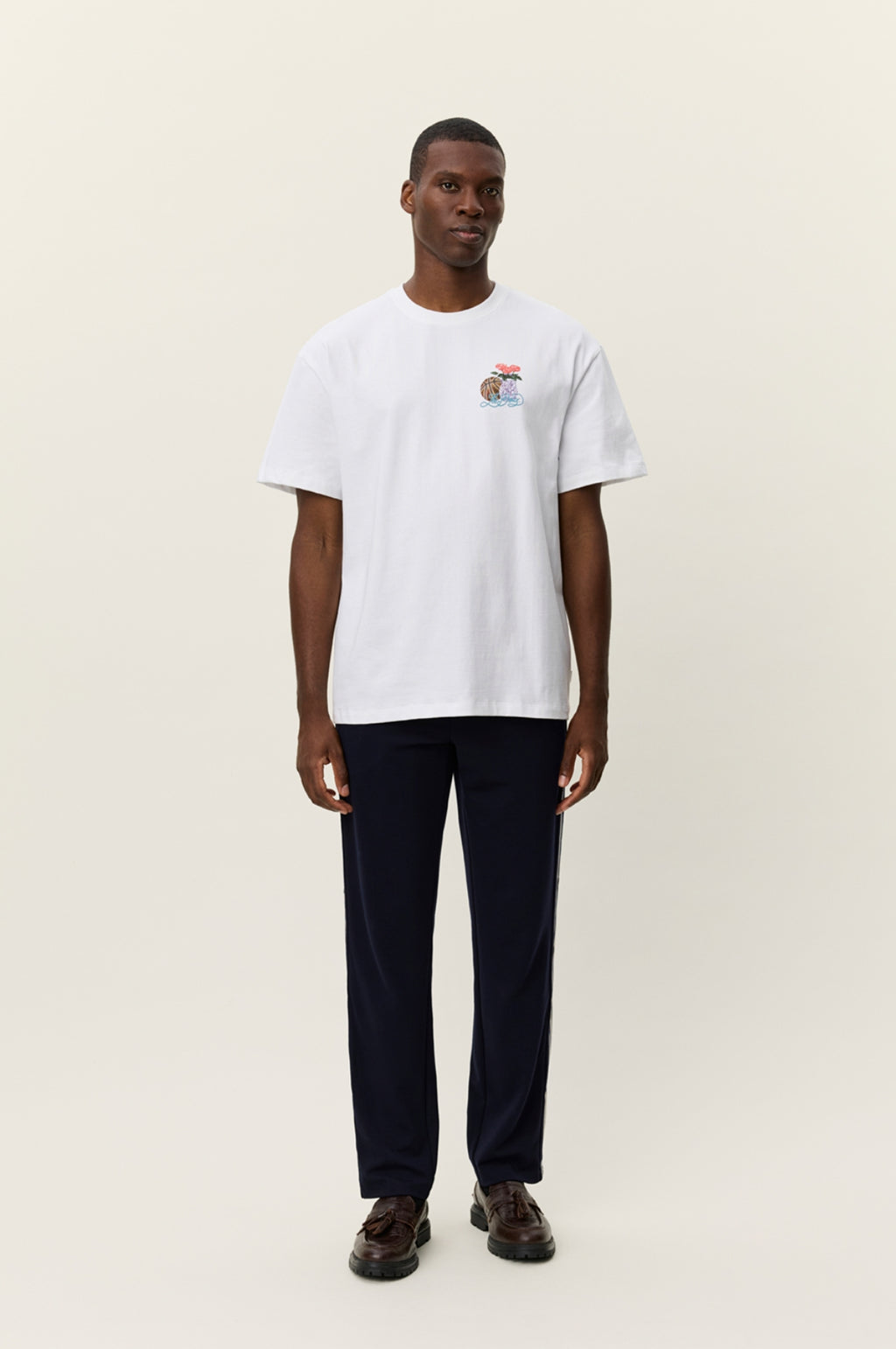 Cole Table T-Shirt White