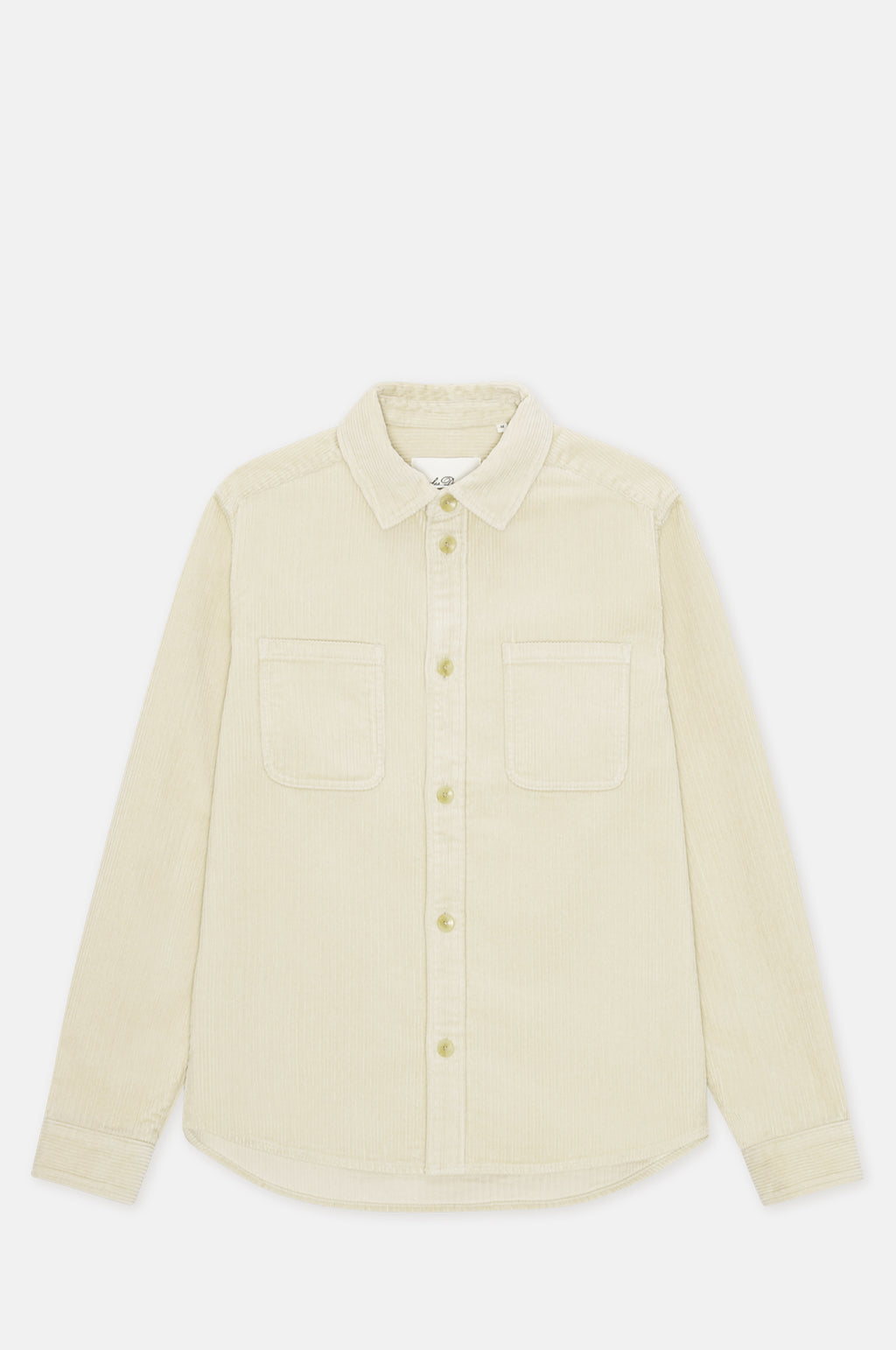 Les Deux Corduroy Overshirt Ivory.