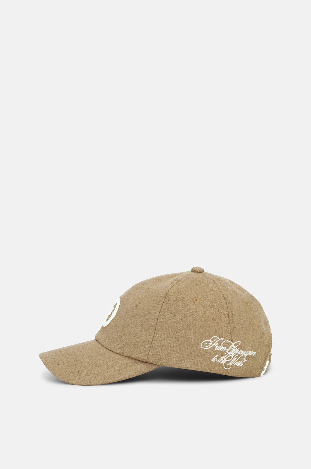 Felt Logo Dad Cap Irish Cream