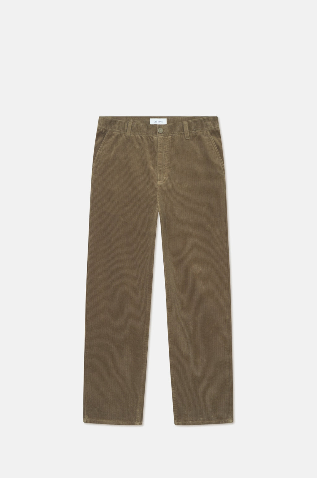 Les Deux Kody Corduroy Pants Military Olive L32.