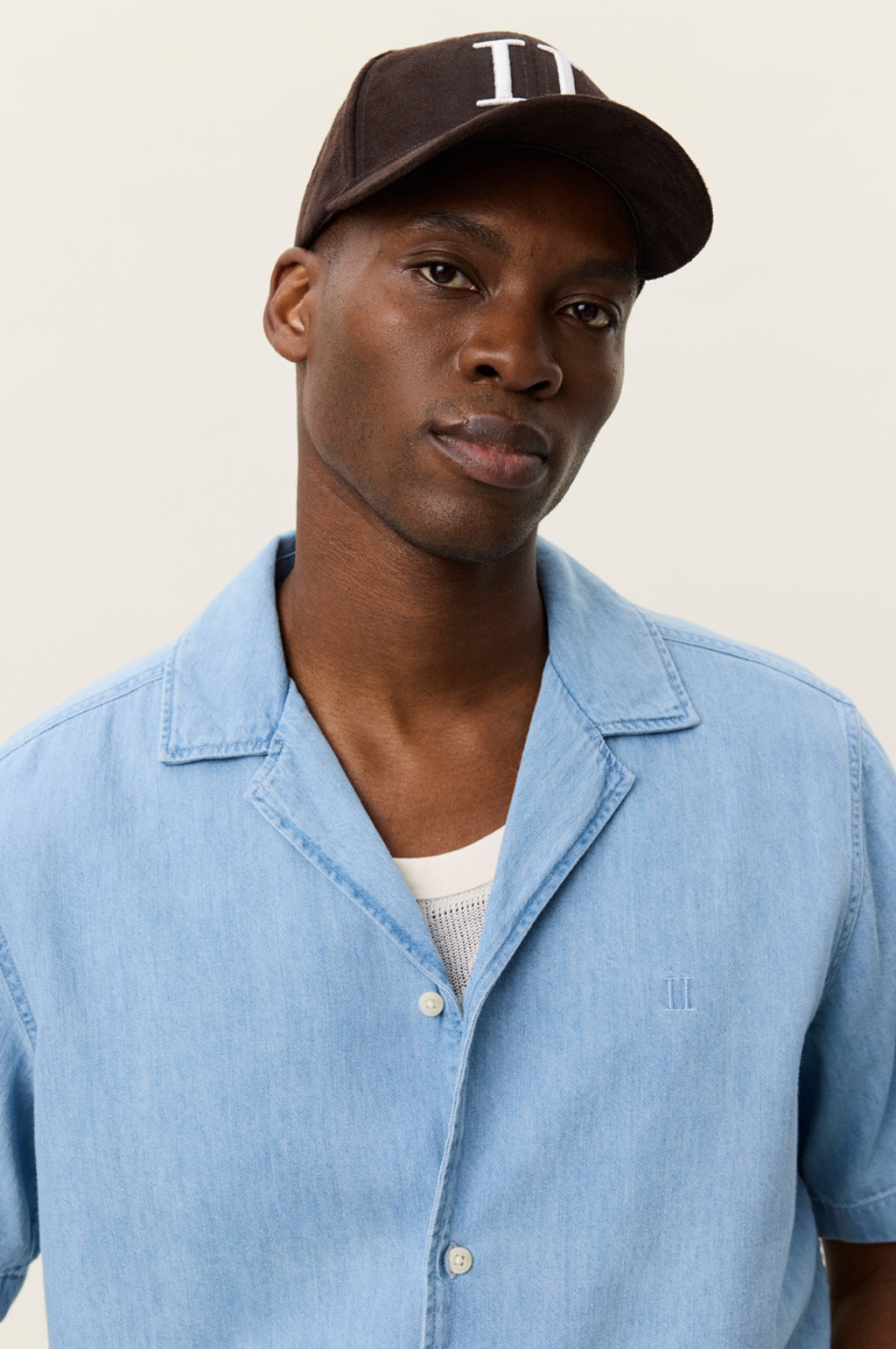 Lesley Denim SS Shirt Light Indigo Wash