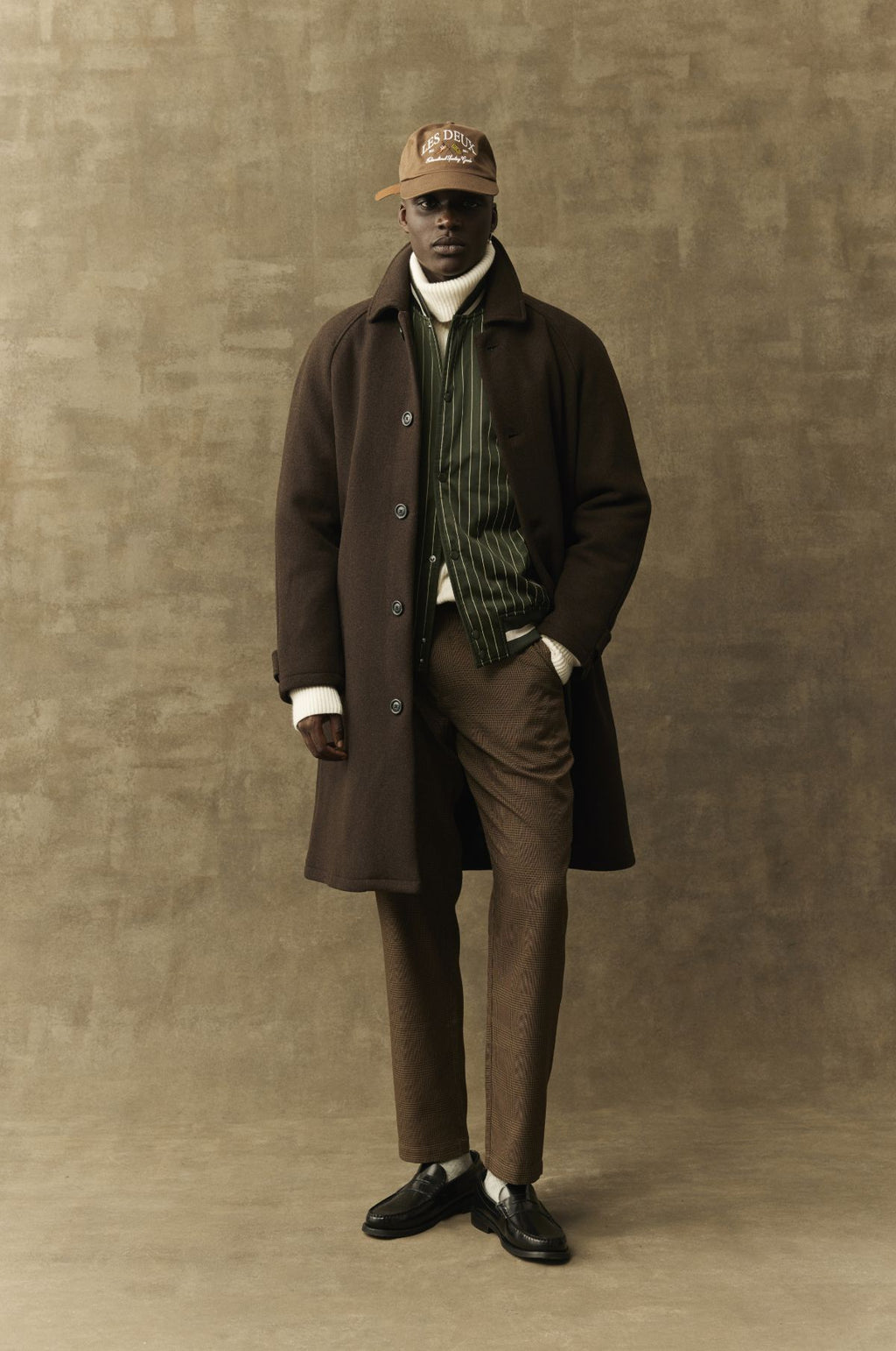 Michael Solid Wool Coat Delicioso