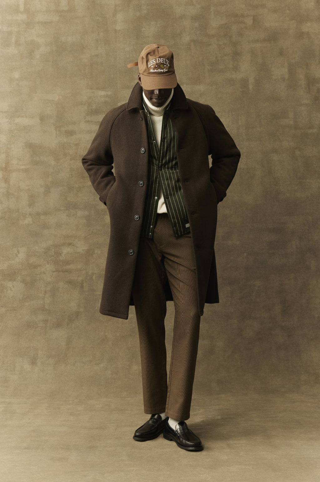 Michael Solid Wool Coat Delicioso