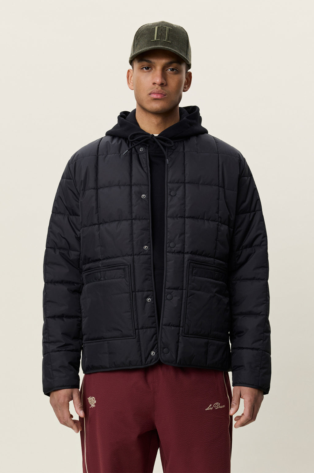 Quilted Jacket Black