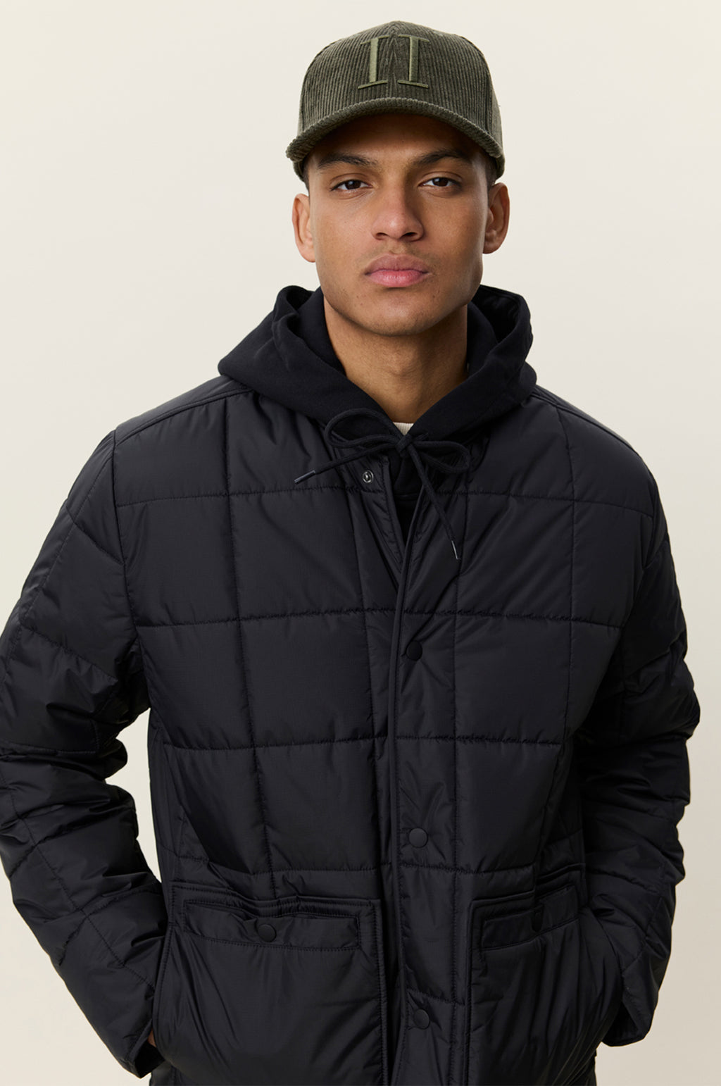 Quilted Jacket Black