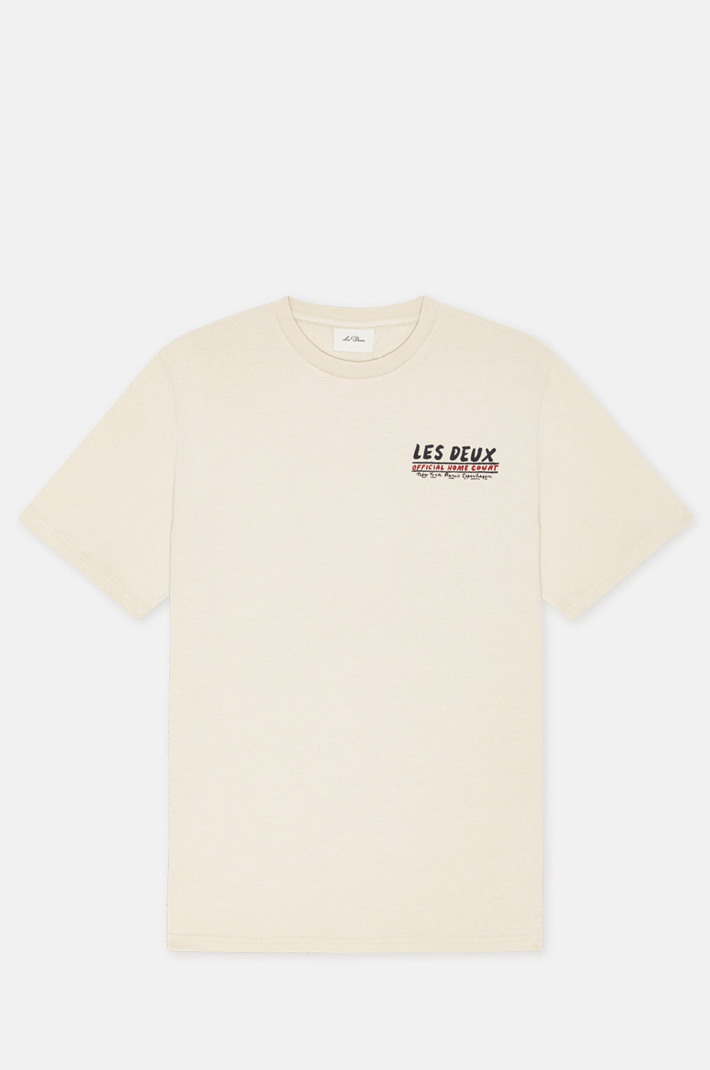 Les Deux Record T-Shirt Ivory.