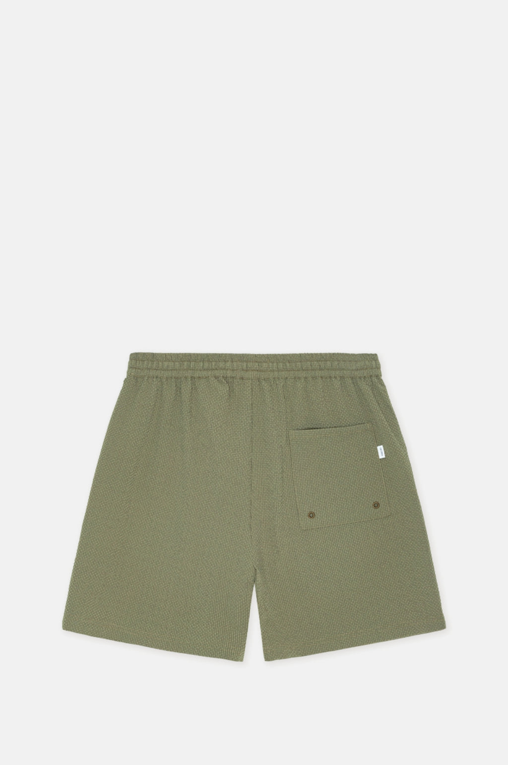 Stan Seersucker Swim Short Lichen Green