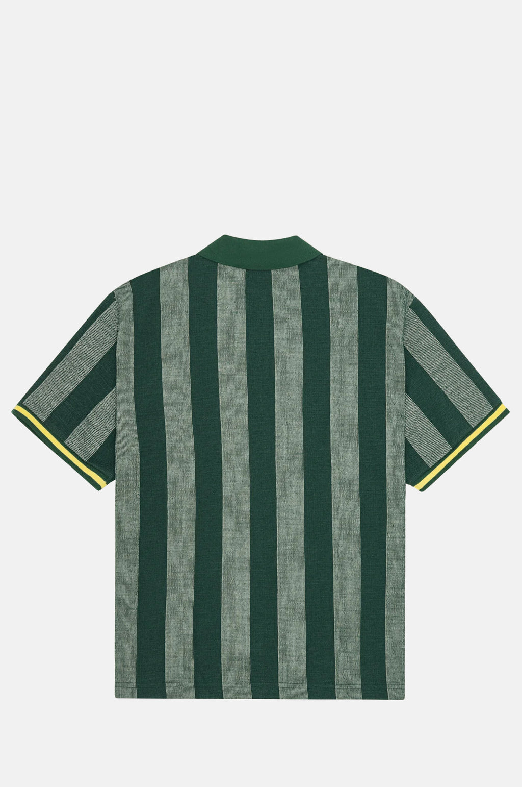 Stripe Jacquard Football Jersey Pine Green