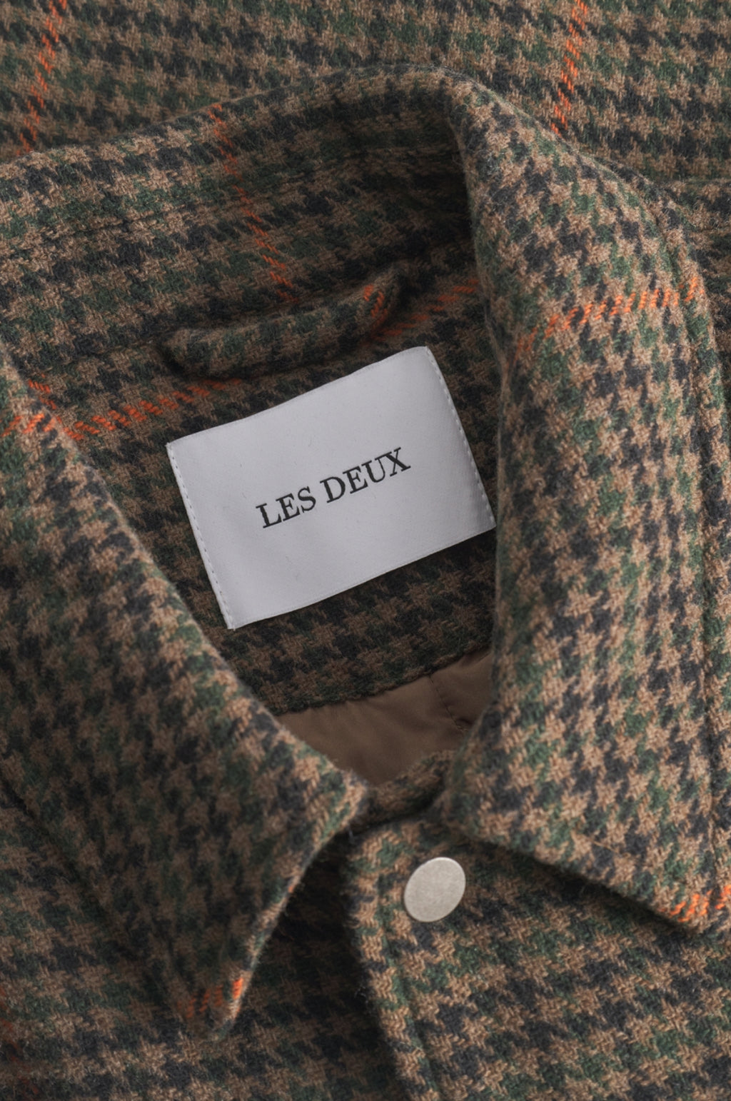 Varsity Houndstooth Jacket Teak