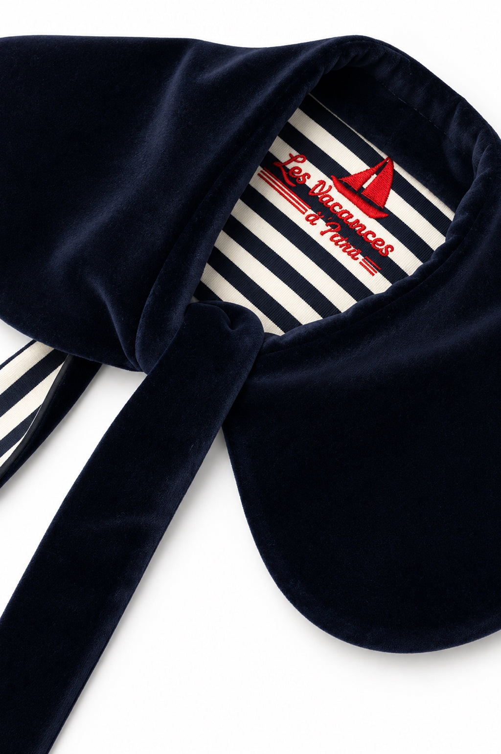 Velvet Collar Navy