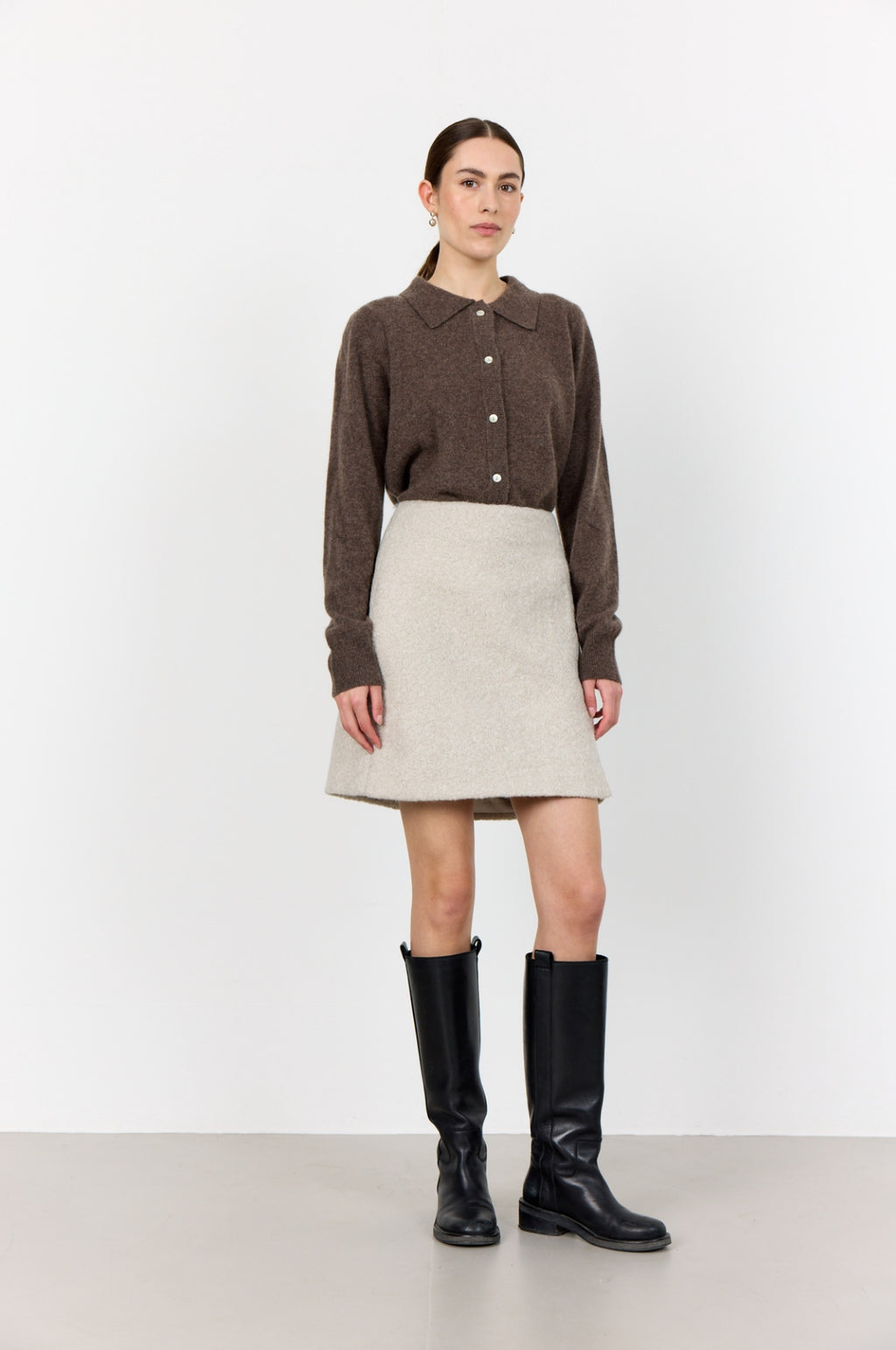 Eloise Pullover Coffee Melange