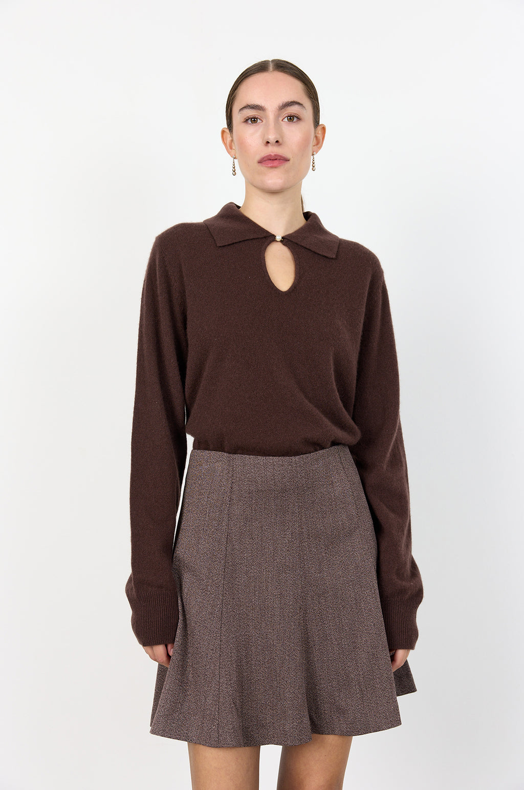 Eloise Pullover Hazelnut Mel