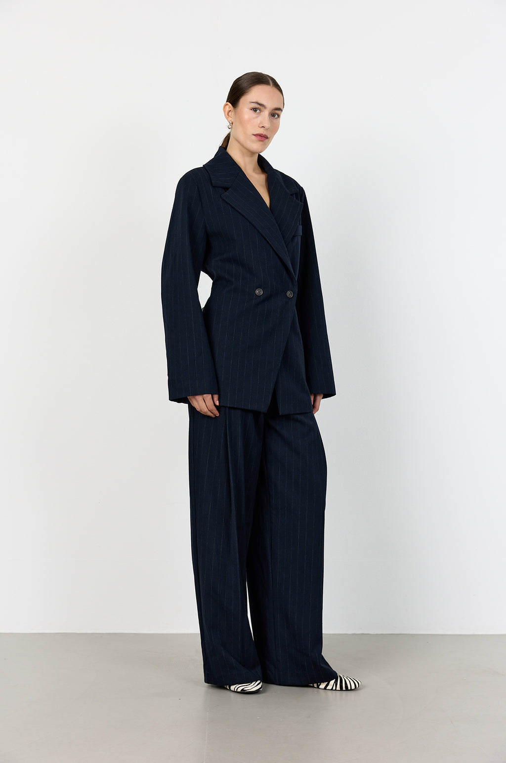 Olivia Blazer Winter Sky Combi