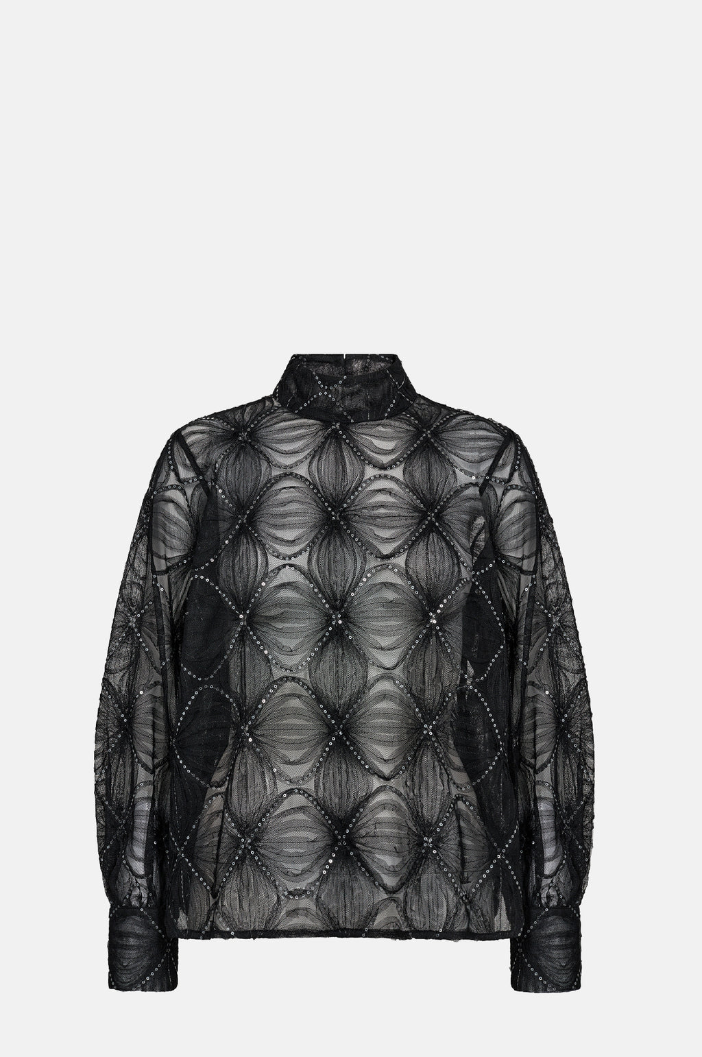 Levete Room Opaya Blouse Black Combi.