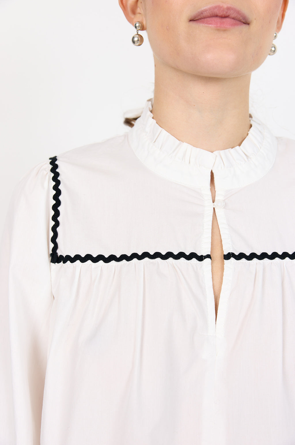 Otto Blouse Star White Combi