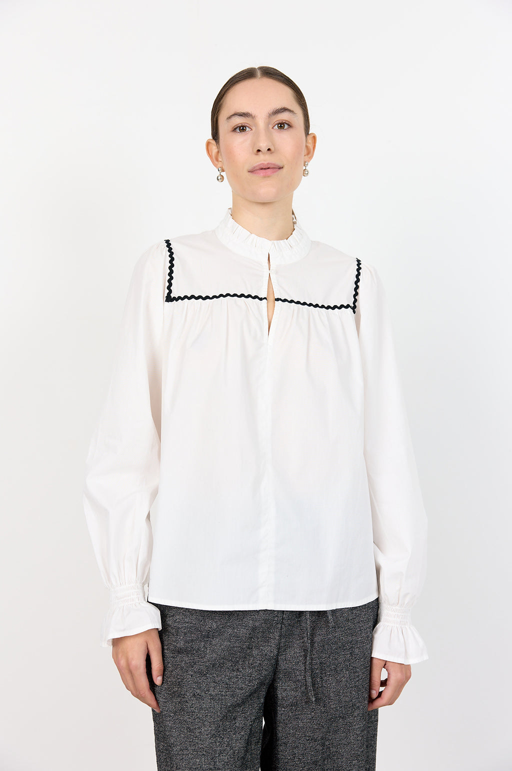 Otto Blouse Star White Combi