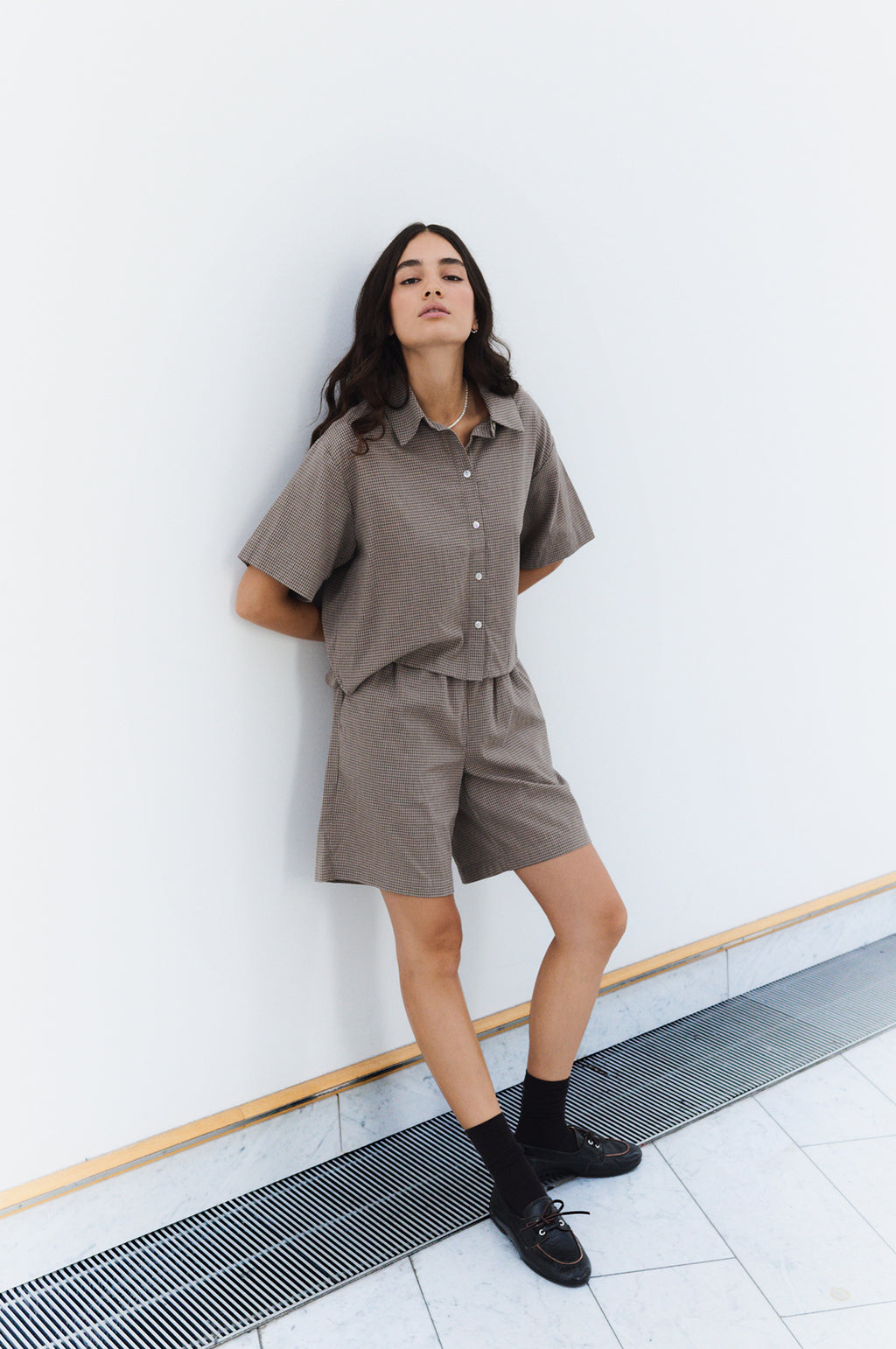 Ronia Shorts Fossil Combi