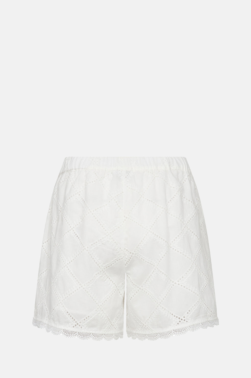 Row Shorts Star White