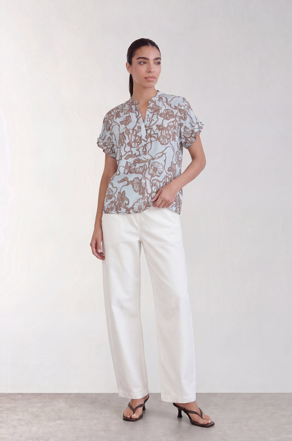 Roya Pants Star White