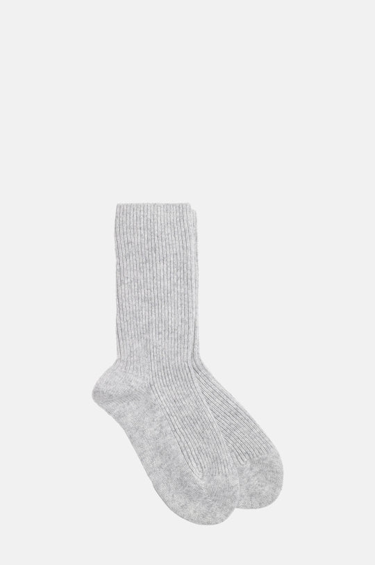 Elsa Cashmere Sock Foggy