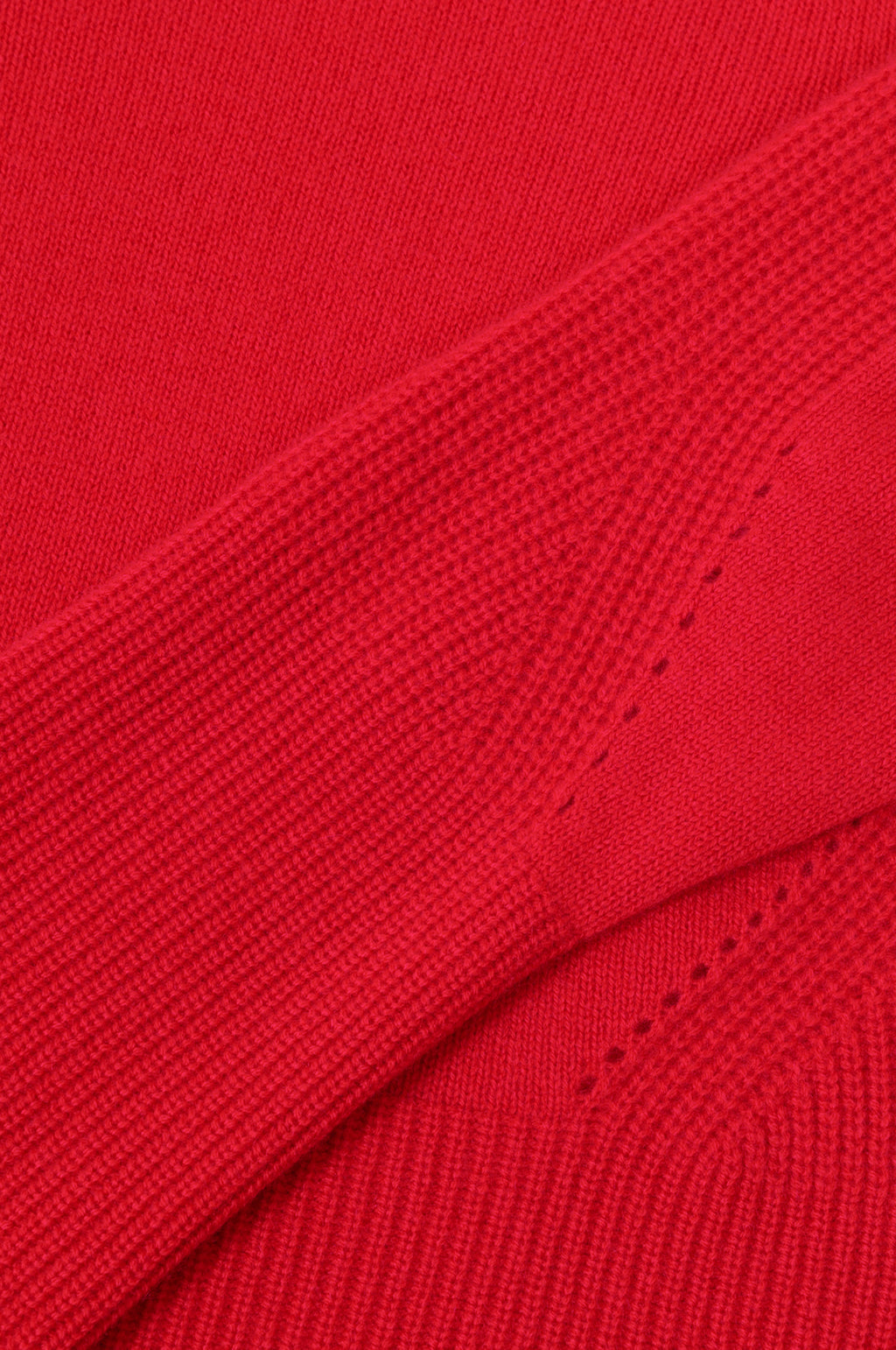 Georgia Ribbed Detail Lofty Crew Sweatshirt Postbox
