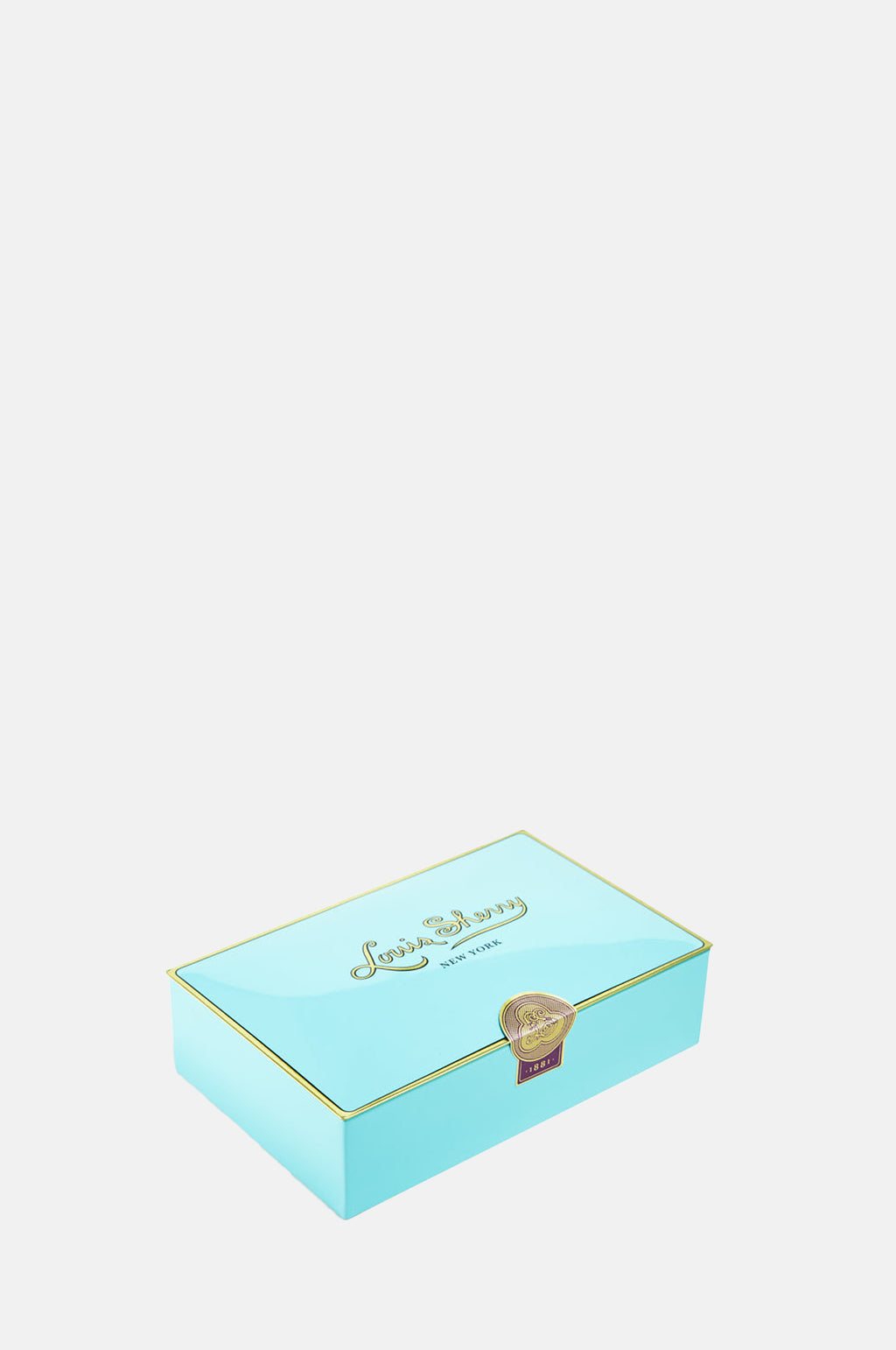 Louis Sherry Nile Blue 2 Piece Tin.