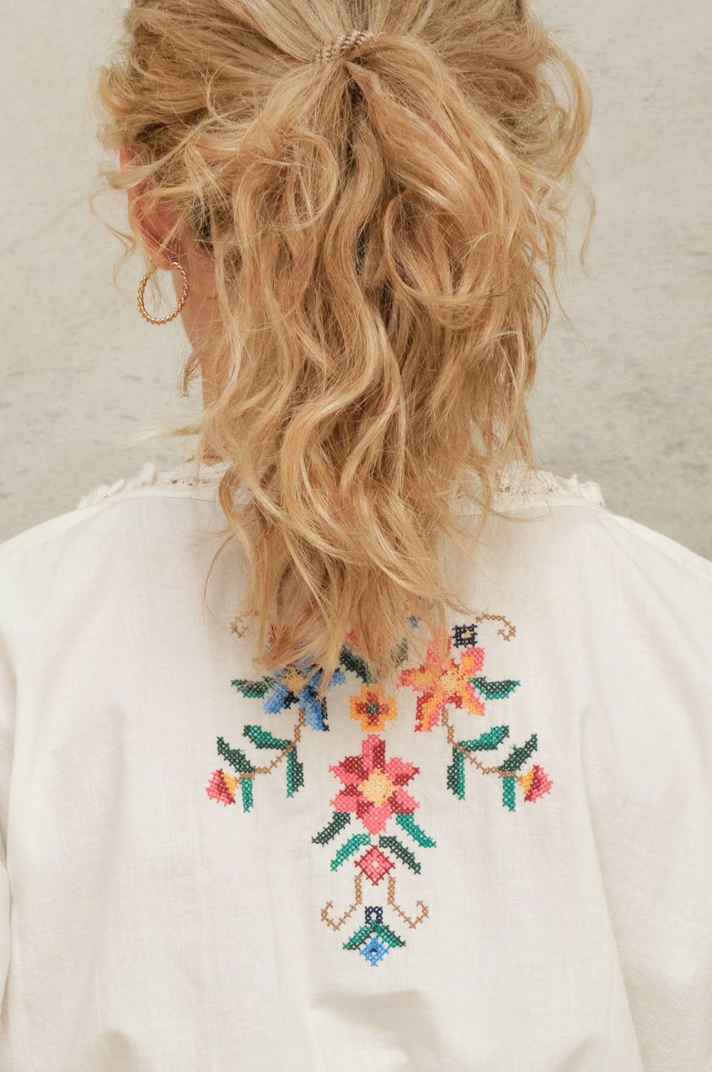 Gracie Emb Midi Dress Multi