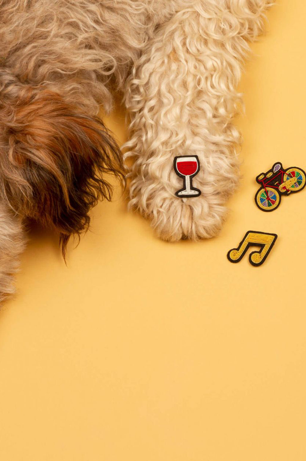 Glass of Red Wine Brooch