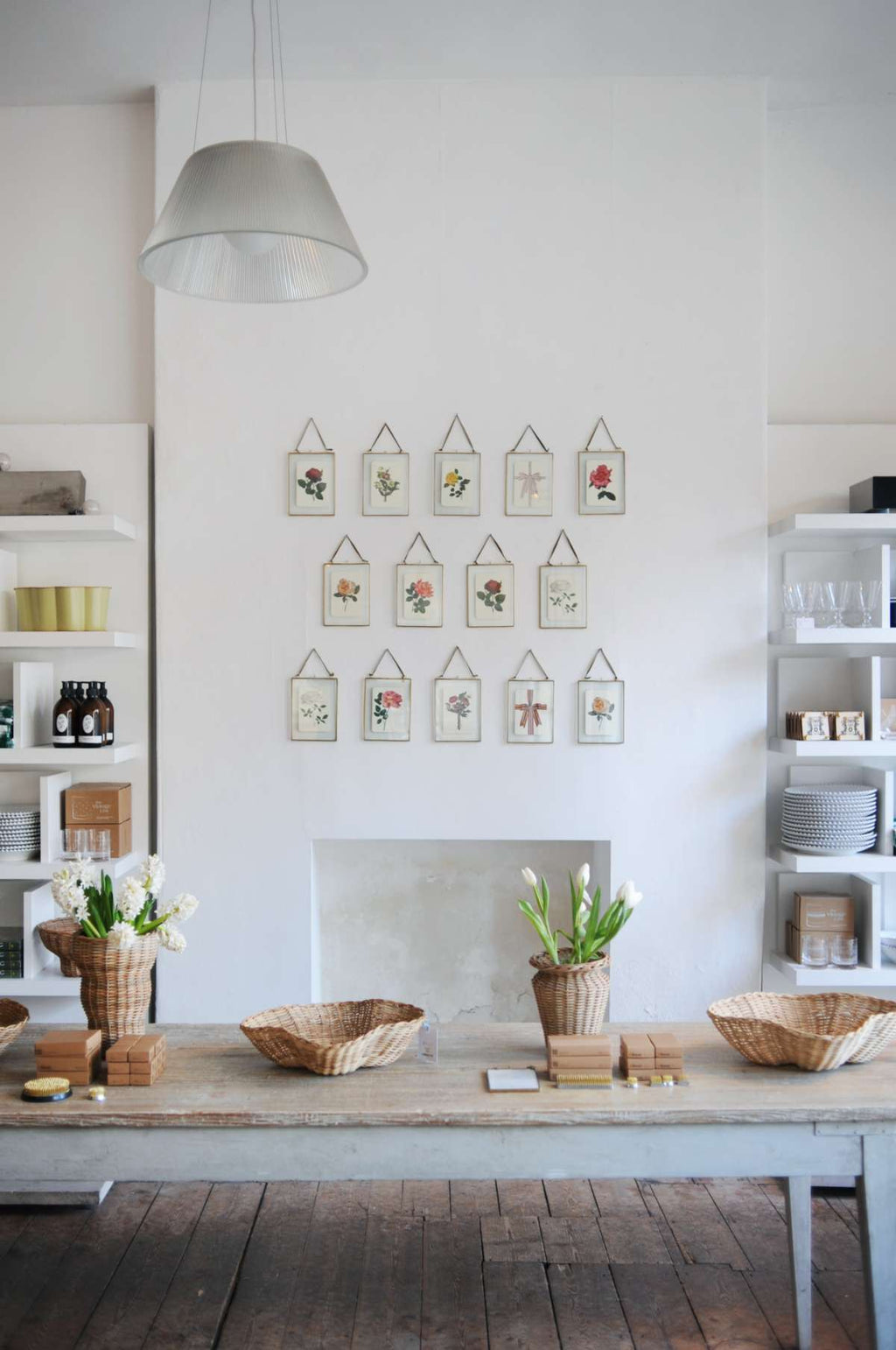 Posy of Hellebore & Scabiosa Notecard