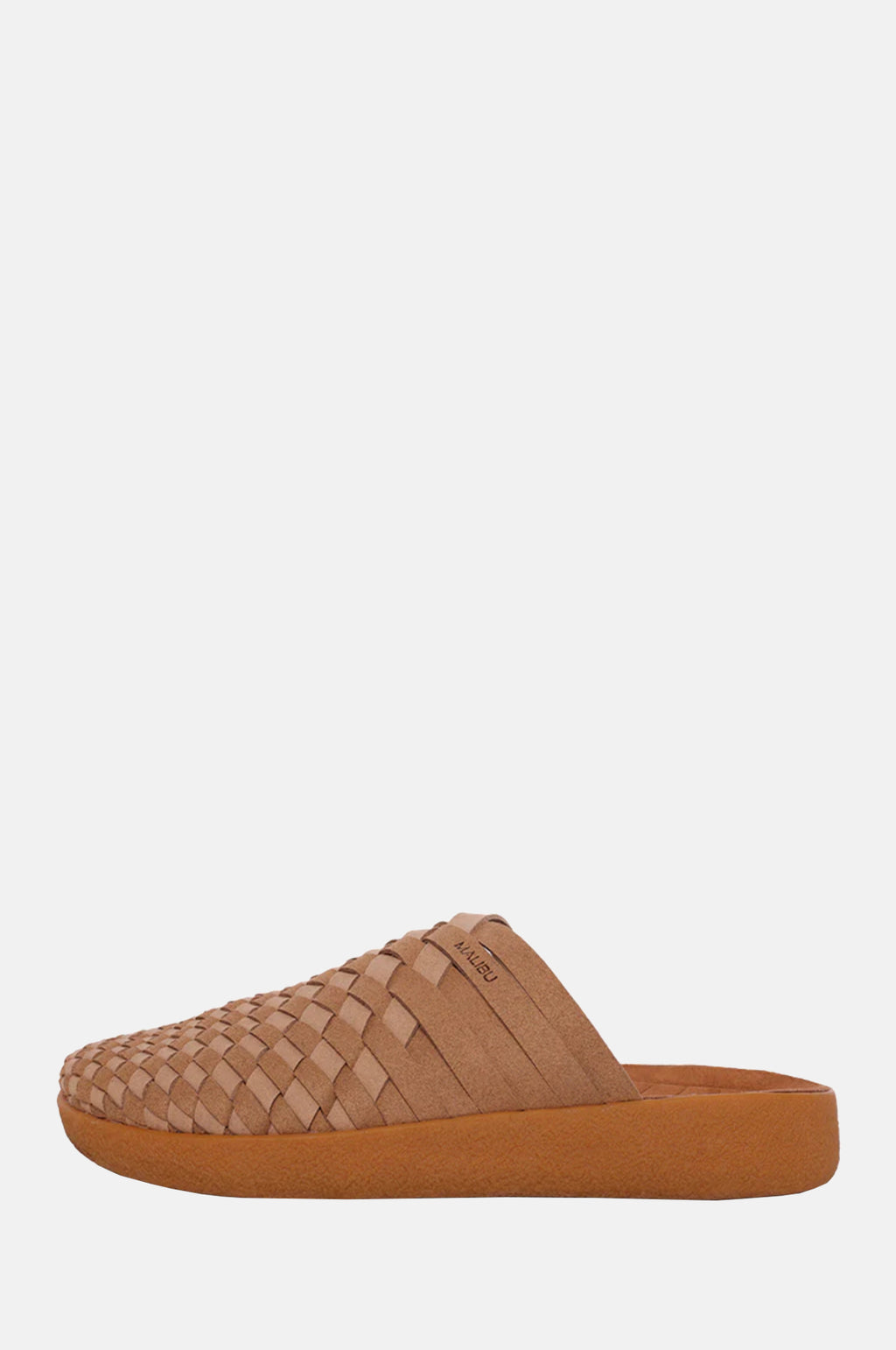 Malibu Sandals Colony Two Tone Suede Vegan Leather Coyote/Beige/Tan.