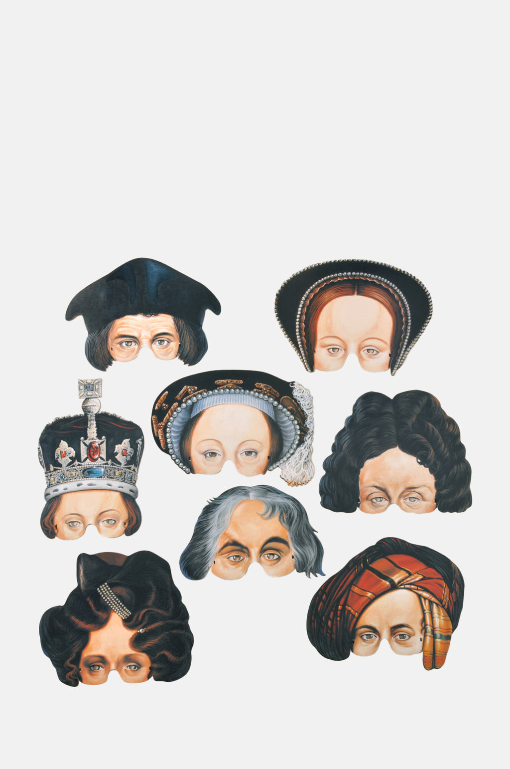 Mamelok National Portrait Gallery Party Masks.