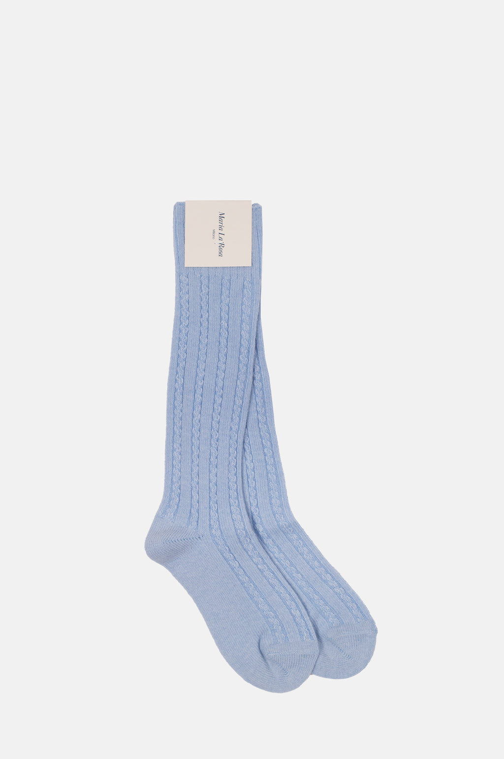 Maria La Rosa Scotland Socks Light Blue.