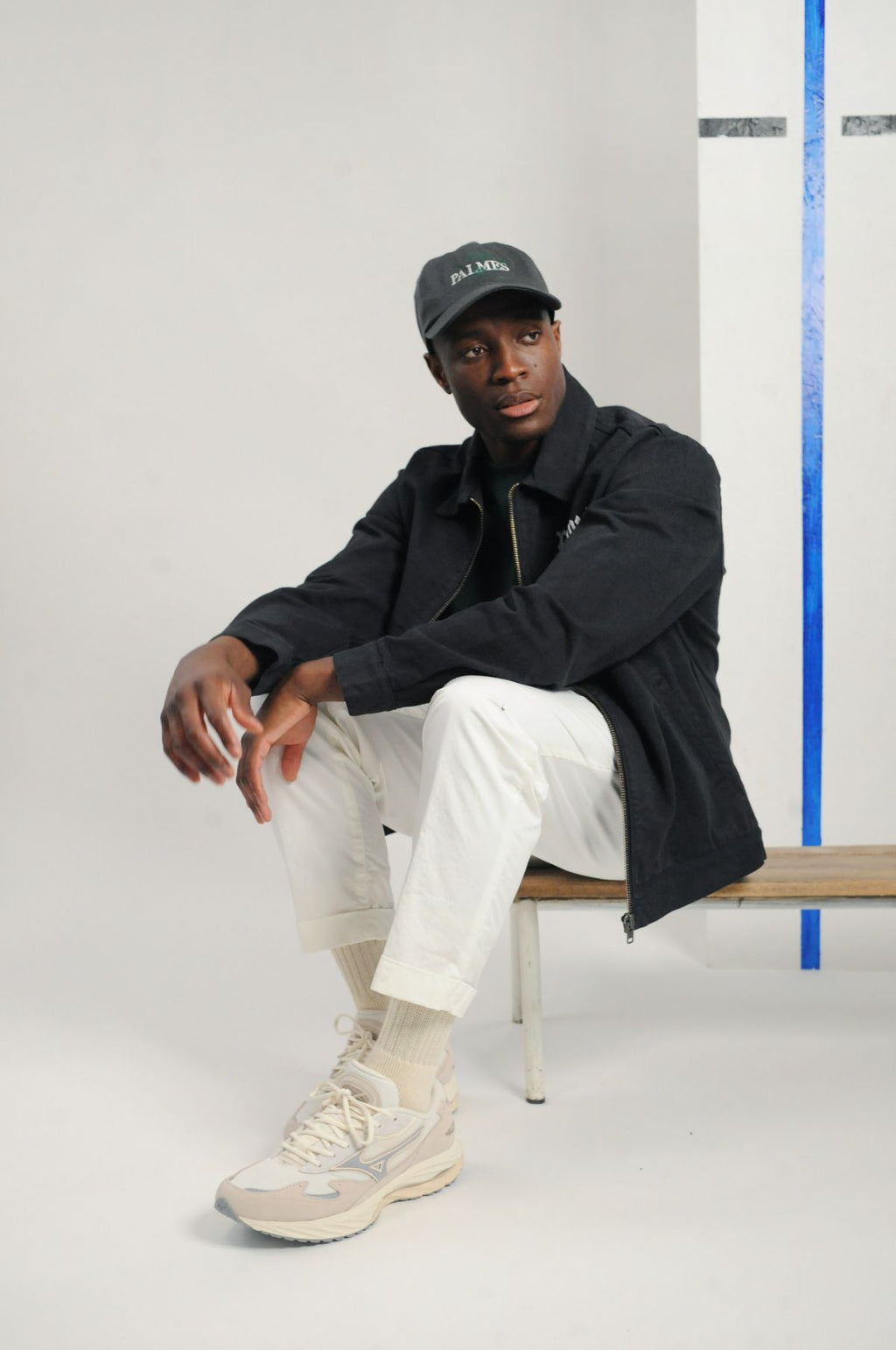 1 Pleat 80/3 Twill Pant White