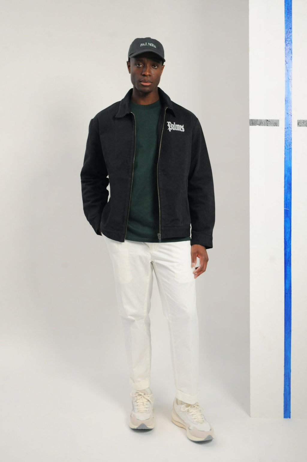 1 Pleat 80/3 Twill Pant White