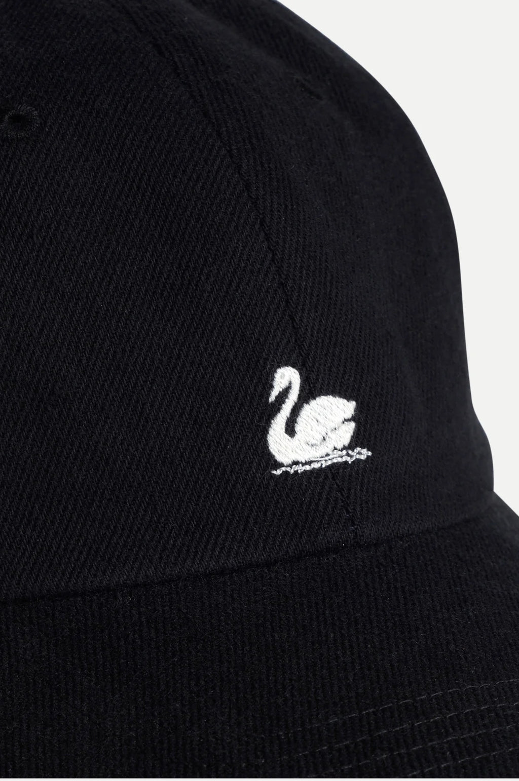 Cotton Twill Cap Deep Black