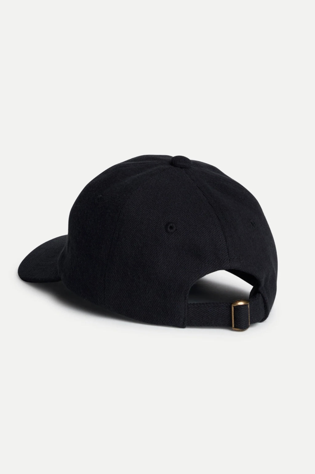 Cotton Twill Cap Deep Black