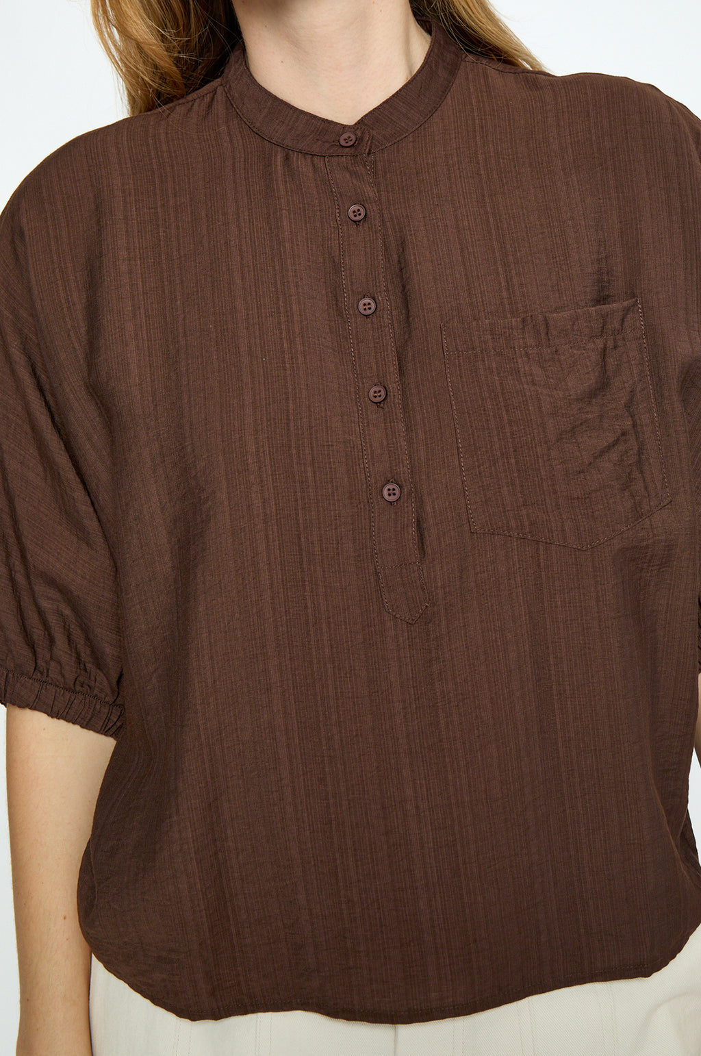 Barbara Blouse Chestnut