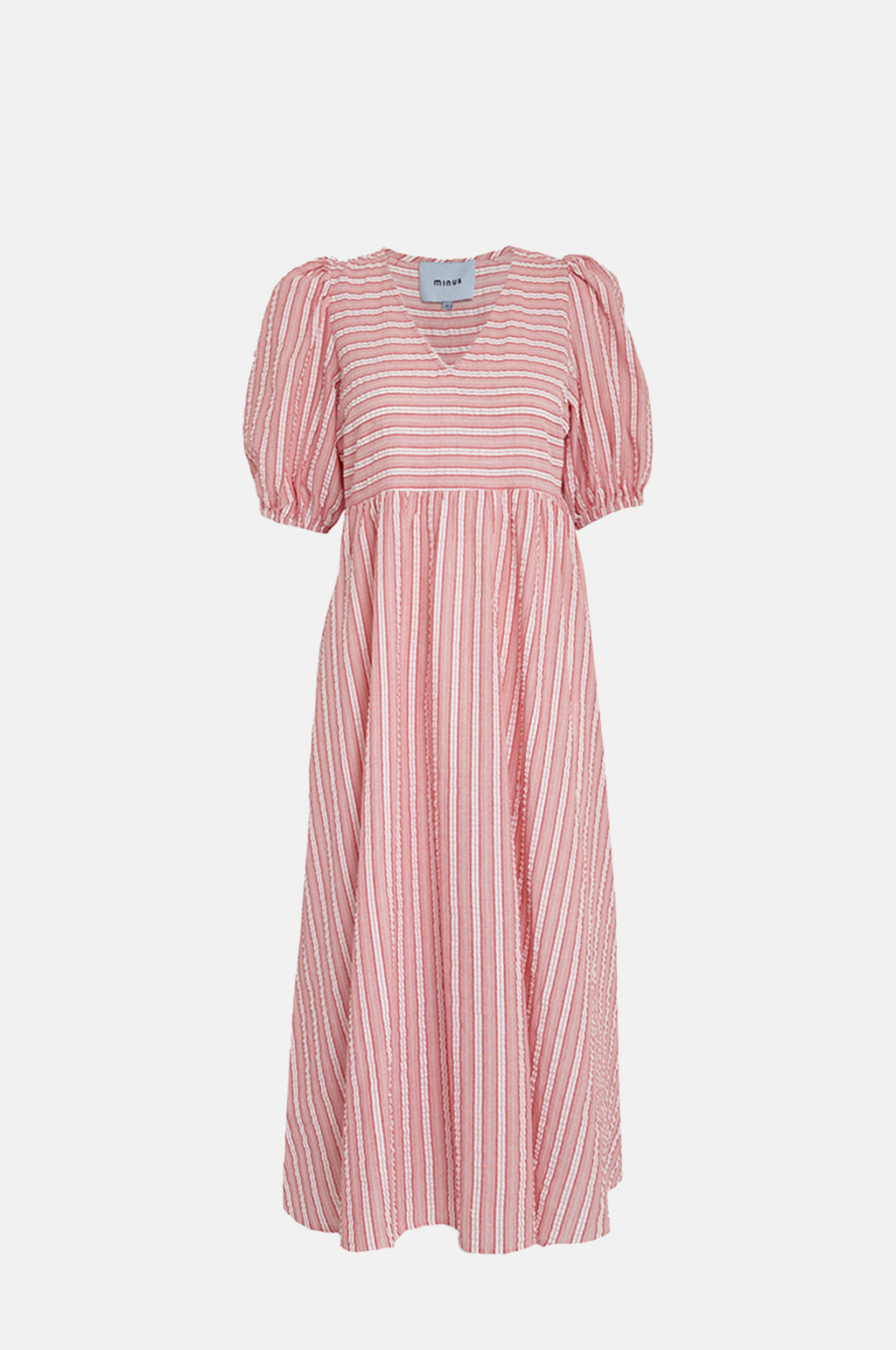Minus Fia Dress High Risk Red Stripe.