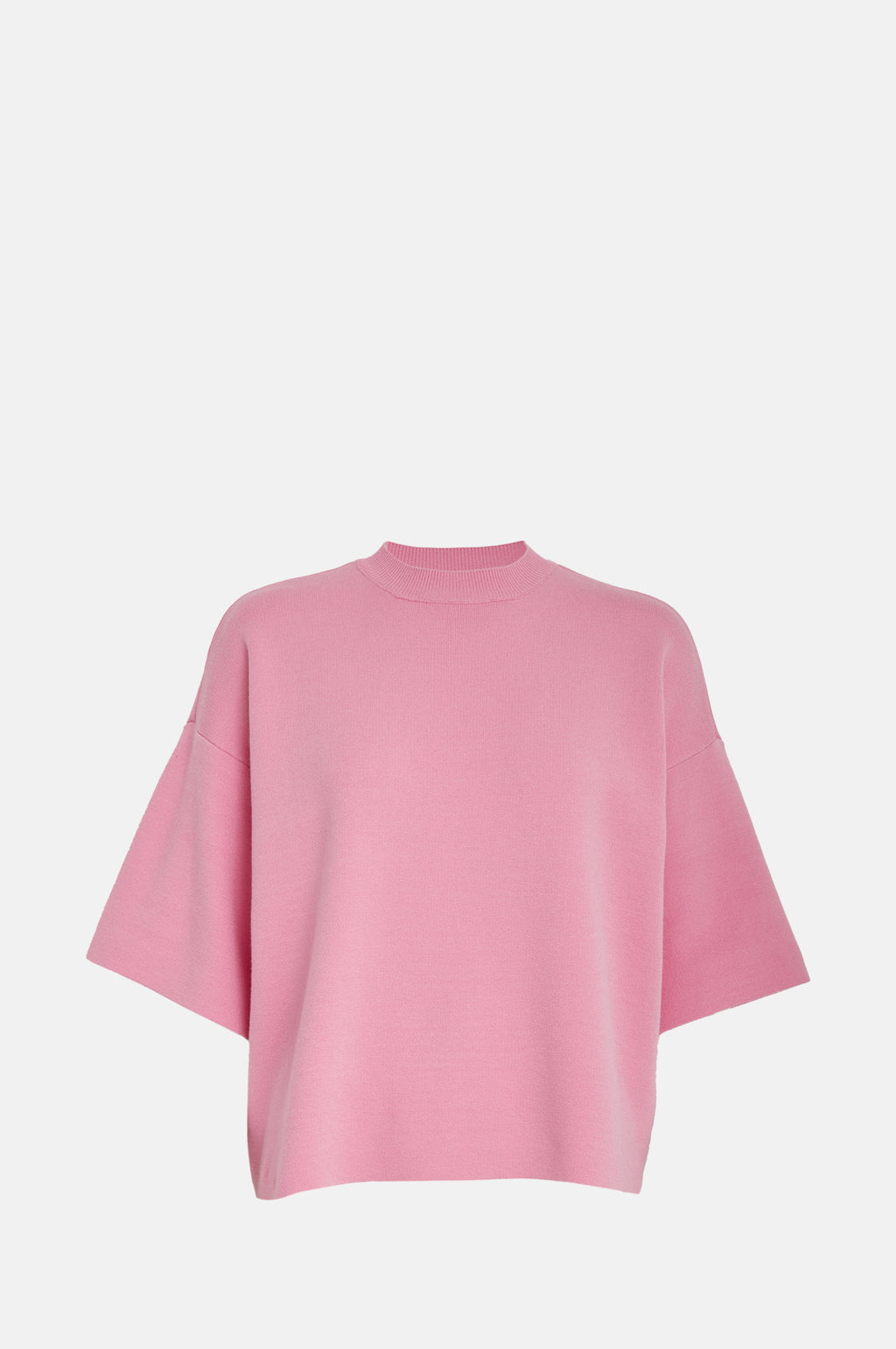 Minus Lupi Knit TShirt Prism Pink.