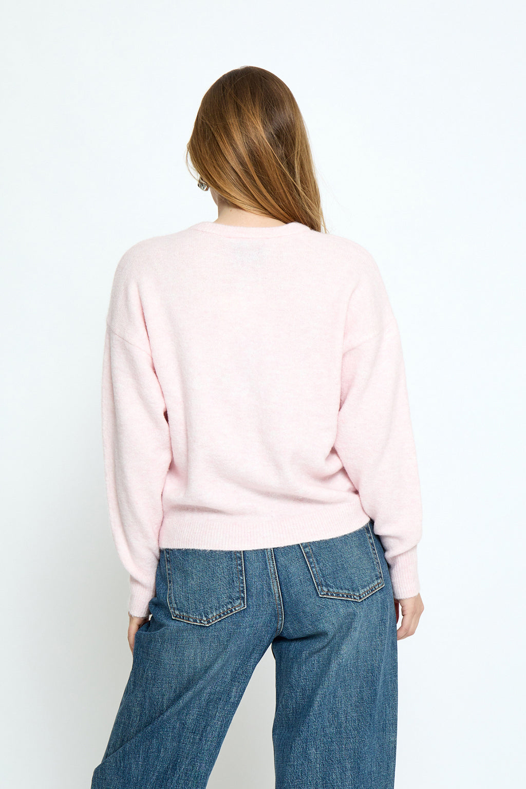 Marina Knit Cardigan Cherry Blossom Melange