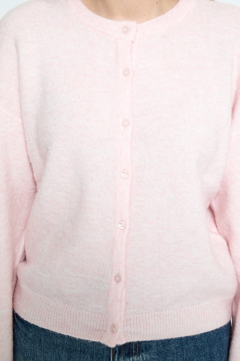 Marina Knit Cardigan Cherry Blossom Melange