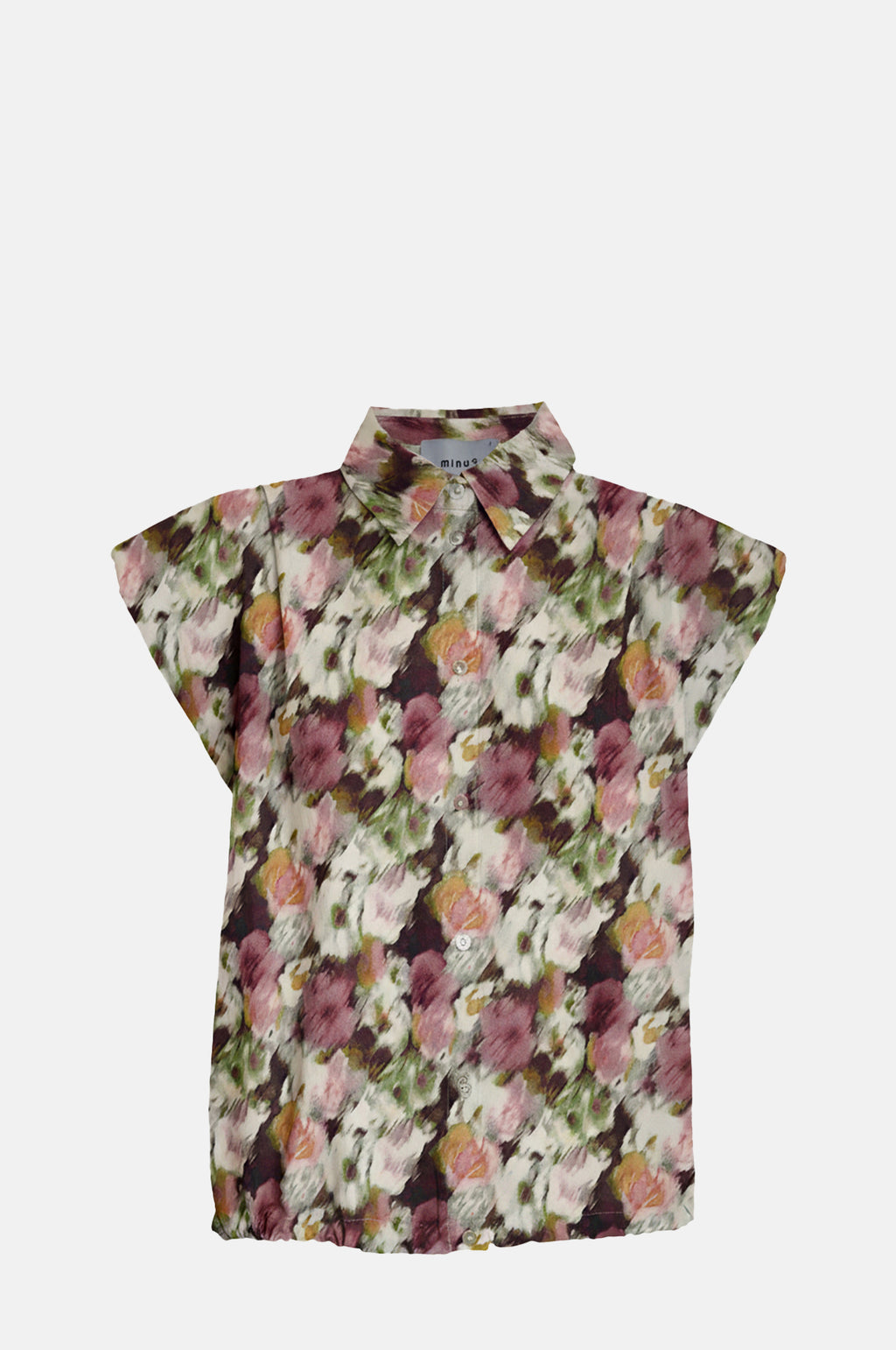 Minus Nadia Shirt Andorra Red Print.