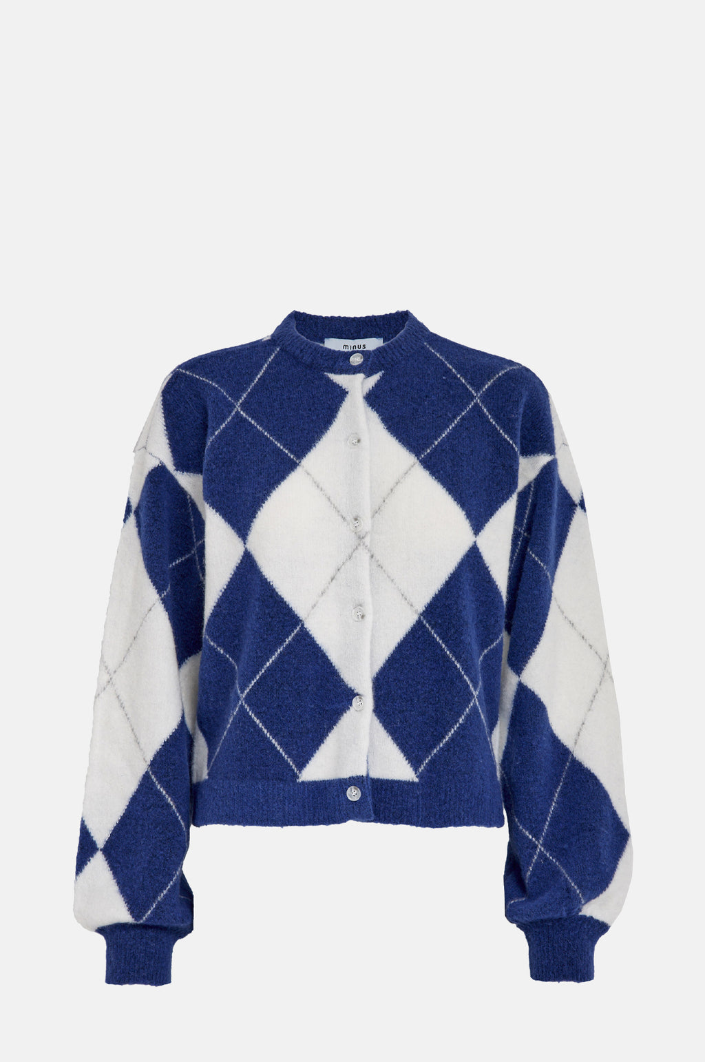 Minus Wenda Knit Cardigan Bright Cobalt Blue.