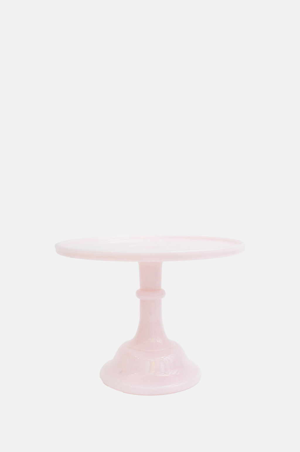 Mosser Glass Crown Tuscan Cake Plate 10 Inch.