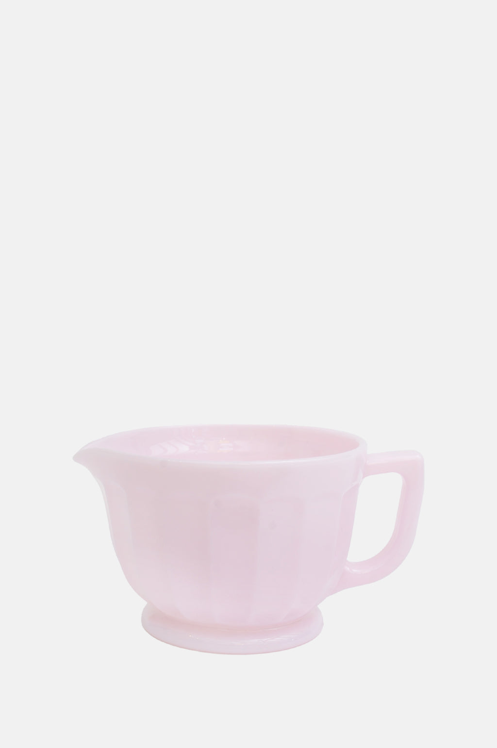 Mosser Glass Crown Tuscan Panel Batter Bowl.