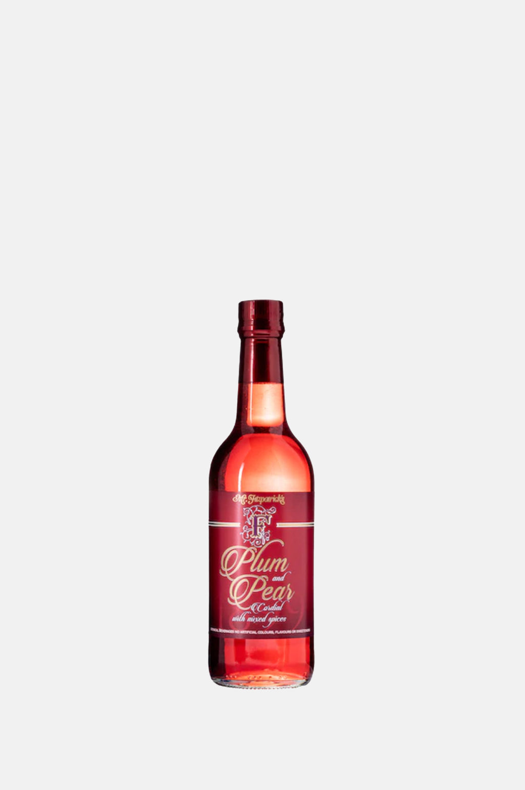 MR Fitzpatricks Plum, Pear and Mixed Spice Cordial.